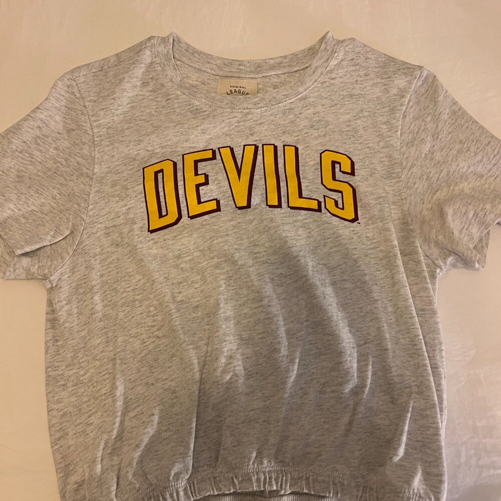 League ASU "Devils" Crop Top